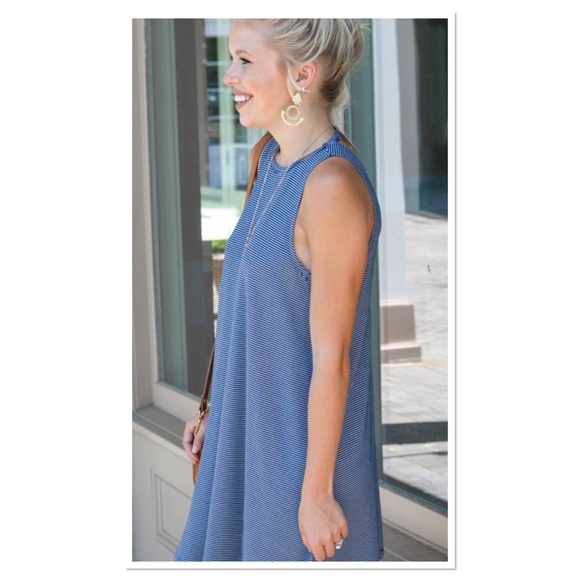 Gentle Fawn Evie Shift Striped Dress Size Small - Picture 2 of 6